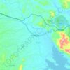 Hùng Sơn topographic map, elevation, terrain