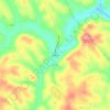 Bannock topographic map, elevation, terrain