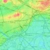 Acton topographic map, elevation, terrain