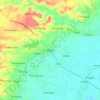 Tanon topographic map, elevation, terrain