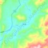 Pule topographic map, elevation, terrain