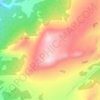 Red Range topographic map, elevation, terrain