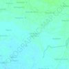 Kasangany/kachacha topographic map, elevation, terrain