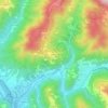 Granaiola topographic map, elevation, terrain