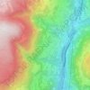 San Ingenuino topographic map, elevation, terrain