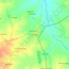 Parkal topographic map, elevation, terrain