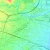 Bolon topographic map, elevation, terrain