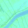 Tempuling topographic map, elevation, terrain