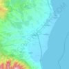 Katerini topographic map, elevation, terrain