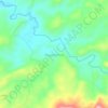 Bojongmanik topographic map, elevation, terrain