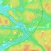 Ludgate topographic map, elevation, terrain