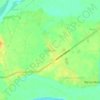 Tallungan topographic map, elevation, terrain
