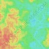Vda. San Antonio topographic map, elevation, terrain