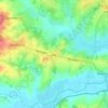 Linkhill topographic map, elevation, terrain