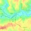 Baythorne End topographic map, elevation, terrain