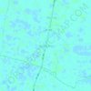 Mương Đào topographic map, elevation, terrain
