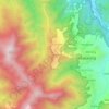 Totogan topographic map, elevation, terrain