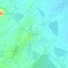 Melakottaiyur topographic map, elevation, terrain