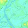 Vĩnh Hiệp topographic map, elevation, terrain