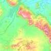 Wang Sai topographic map, elevation, terrain