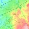 Beacon topographic map, elevation, terrain