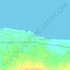 Telaga Biru topographic map, elevation, terrain