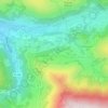 Mathe topographic map, elevation, terrain