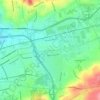 East York topographic map, elevation, terrain