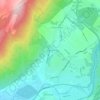 Bush Patch topographic map, elevation, terrain