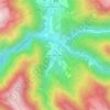 Borgo San Giovanni topographic map, elevation, terrain