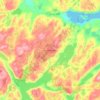 Снежногорск topographic map, elevation, terrain
