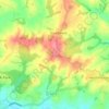 Stunts Green topographic map, elevation, terrain