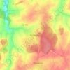 Walincourt topographic map, elevation, terrain