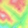 Coma de Vaca topographic map, elevation, terrain