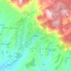 Rahovec topographic map, elevation, terrain