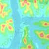 Granville topographic map, elevation, terrain