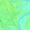 Woodstone topographic map, elevation, terrain