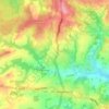 Gills Green topographic map, elevation, terrain