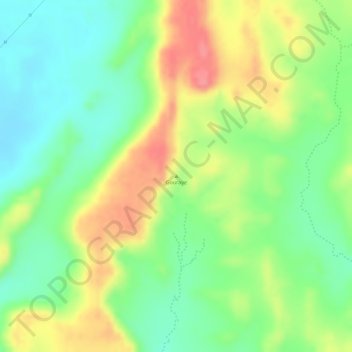 Gouraye topographic map, elevation, terrain