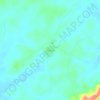 Yowee topographic map, elevation, terrain