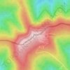 Veľká Javorina topographic map, elevation, terrain