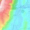 Blowing Spring topographic map, elevation, terrain