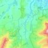 Roud topographic map, elevation, terrain