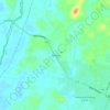 Sialang topographic map, elevation, terrain