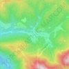 Lackenhof topographic map, elevation, terrain