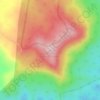 Mount Perseverance topographic map, elevation, terrain