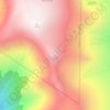 Hesten topographic map, elevation, terrain