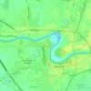 Lumang Bayan topographic map, elevation, terrain