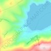 Σκροπονέρια Βοιωτίας topographic map, elevation, terrain