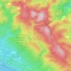 Cerro Osa topographic map, elevation, terrain